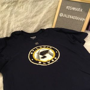 STL Blues hockey t shirt Allen 34
